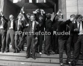 26.05.1984 VfB Stuttgart Meisterschaft 1984 Empfang Rathaus