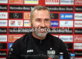 VfB Stuttgart Pressekonferenz