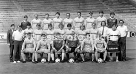 13.07.84 Karlsruher SC Fototermin 1984/1985