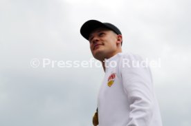 25.05.25 VfB Stuttgart Feier und Autokorso DFB-Pokal Sieg Stuttgart Schlossplatz