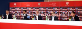12.09.22 VfB Stuttgart PK Khedira, Lahm, Gentner