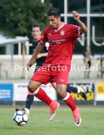 VfB Stuttgart Trainingslager Neustift 2017 Testspiel VfB Stuttgart - Huddersfield Town