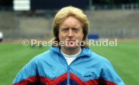 30.07.90 Karlsruher SC Fototermin Saison 1990/1991