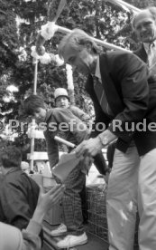 21.06.87 Stuttgarter Kickers Empfang DFB-Pokal Finale 1987