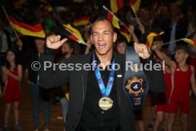 Empfang Ringer Weltmeister Frank St&auml;bler TSV Musberg