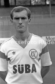 28.06.88 Karlsruher SC Fototermin Saison 1988/1989