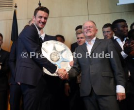 VfB Stuttgart Empfang Rathaus Meisterschaft 2. Bundesliga
