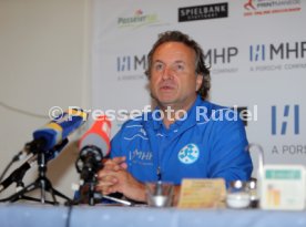 Stuttgarter Kickers Pressekonferenz