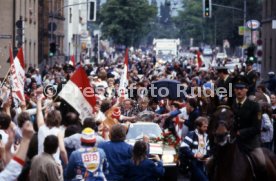 26.05.1984 VfB Stuttgart Meisterschaft 1984 Autokorso Bad Cannstatt