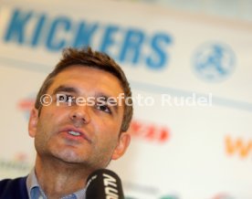 Stuttgarter Kickers Pressekonferenz