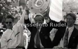 17.05.1992 VfB Stuttgart Meisterschaft Autokorso