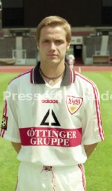 08.07.97 VfB Stuttgart Fototermin Saison 1997/1998