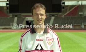 08.07.97 VfB Stuttgart Fototermin Saison 1997/1998