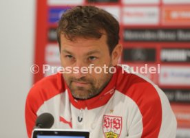 VfB Stuttgart Pressekonferenz Markus Weinzierl