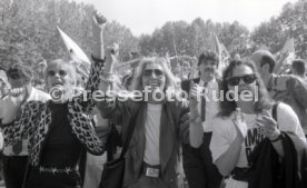 17.05.1992 VfB Stuttgart Meisterschaft Empfang im Stadion