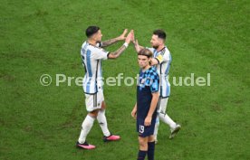 Fu&szlig;ball-WM 2022 HF Argentinien - Kroatien