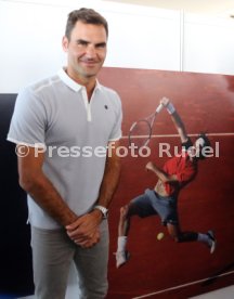 Tennis MercedesCup Stuttgart 2017 PK Roger Federe