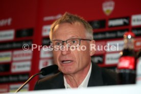VfB Stuttgart PK Vorstellung Trainer Weinzierl