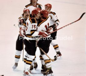 Olympia 1976 Eishockey Polen - BR Deutschland