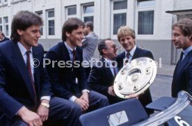 26.05.1984 VfB Stuttgart Meisterschaft 1984 Autokorso Bad Cannstatt