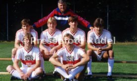 09.07.85 VfB Stuttgart Fototermin 1985/1986