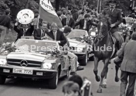 26.05.1984 VfB Stuttgart Meisterschaft 1984 Autokorso Bad Cannstatt