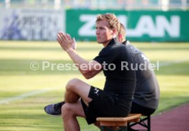 VfB Stuttgart Trainingslager Neustift 2017 Testspiel VfB Stuttgart - Huddersfield Town