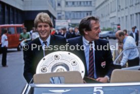 26.05.1984 VfB Stuttgart Meisterschaft 1984 Autokorso Bad Cannstatt