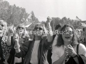 17.05.1992 VfB Stuttgart Meisterschaft Empfang im Stadion