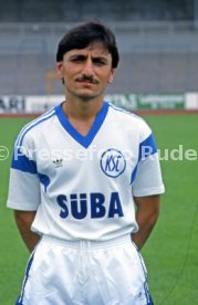 28.06.88 Karlsruher SC Fototermin Saison 1988/1989