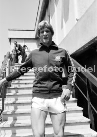 12.06.80 EM 1980 Italien DFB Quartier Trainingscamp Rom