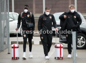 23.01.22 VfB Stuttgart Abflug Trainingslager Marbella