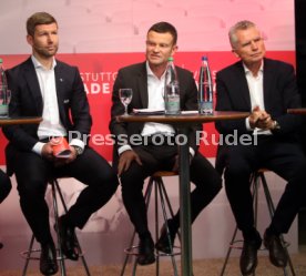 Pressekonferenz Er&ouml;ffnung VfB Stuttgart Akademie
