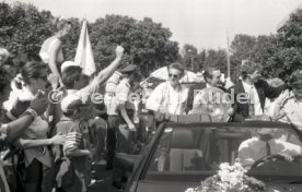17.05.1992 VfB Stuttgart Meisterschaft Autokorso