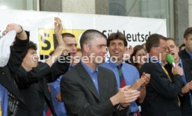 15.06.97 VfB Stuttgart Empfang am Rathaus DFB-Pokal Sieg 1997