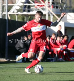 VfB Stuttgart Trainingslager La Manga 2019 Testspiel VfB Stuttgart - Cercle Br&uuml;gge