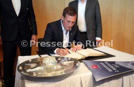VfB Stuttgart Empfang Rathaus Meisterschaft 2. Bundesliga