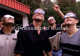 VfB Stuttgart Sonnenfinsternis v.l. Didi, Marcelo Bordon, Sreto Ristic, Kristijan Djordjevic Foto Rudel