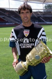 15.07.97 VfB Stuttgart Fototermin DFB-Pokal Sieger 1997