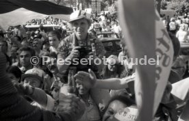 17.05.1992 VfB Stuttgart Meisterschaft Autokorso