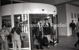 15.09.92 Ankunft Leeds United Flughafen Stuttgart