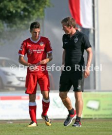 VfB Stuttgart Trainingslager Neustift 2017 Testspiel VfB Stuttgart - Huddersfield Town