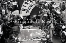 26.05.1984 VfB Stuttgart Meisterschaft 1984 Autokorso Bad Cannstatt
