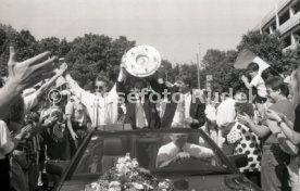 17.05.1992 VfB Stuttgart Meisterschaft Autokorso