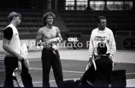 10.03.85 Tennis Davis Cup Deutschland - Spanien<