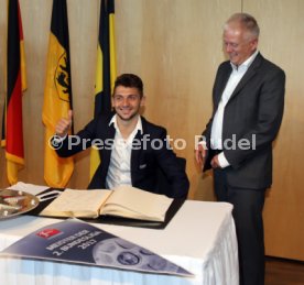 VfB Stuttgart Empfang Rathaus Meisterschaft 2. Bundesliga