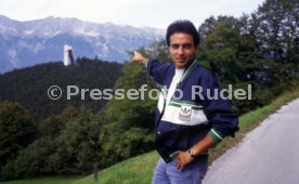 24.09.86 FC Swarovski Tirol Hansi M&uuml;ller