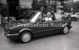 VfB J&uuml;rgen Klinsmann VW Golf Cabrio
