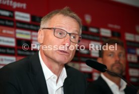 VfB Stuttgart PK Vorstellung Trainer Weinzierl