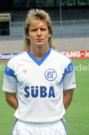 28.06.88 Karlsruher SC Fototermin Saison 1988/1989